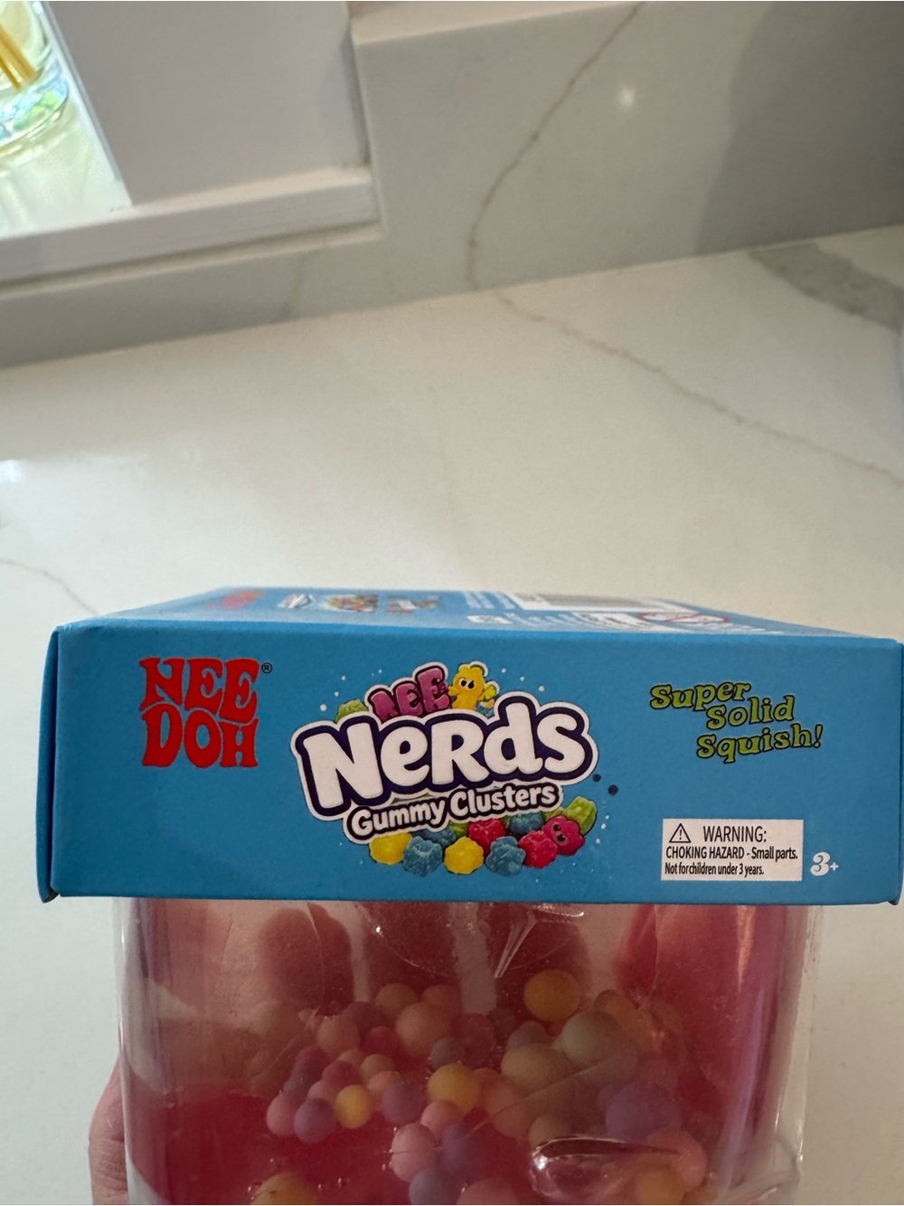 NeeDoh Nice Berg. Giant Cube. Swirl, M&M, Nerds. You choose color. - Picture 3 of 8